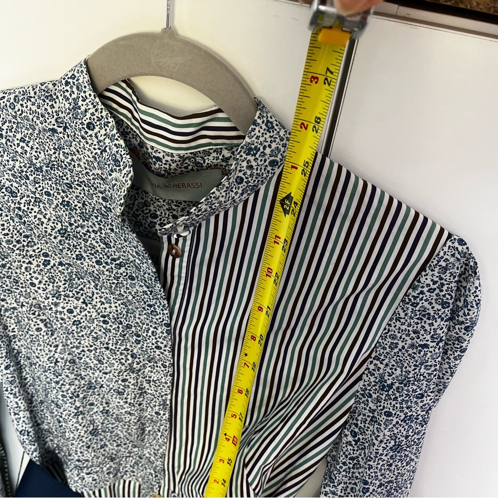 Silvia Tcherassi cotton puffed sleeves blouse - Picture 9 of 12